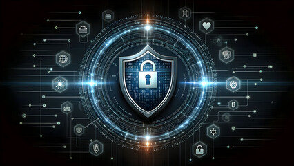 cyber security illustration