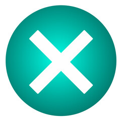 Obraz premium cross mark icon vector design element 