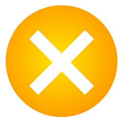 Fototapeta premium cross mark icon vector design element 