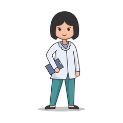 Fototapeta premium doctor illustration