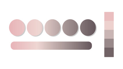 Abstract gradient background with rosewater, dusty rose, coffee pot color palette. Abstract illustration with gradient blur design. Blurred colored abstract background. Colorful gradient