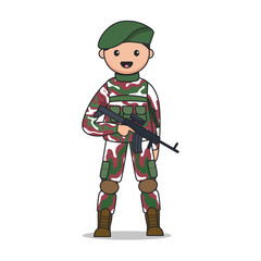 soldier illustration