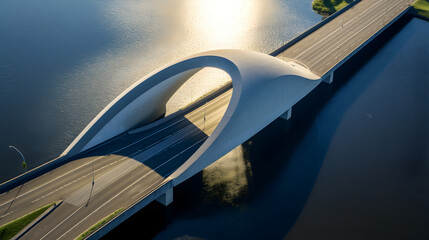 best architecture design of a bridge on a river