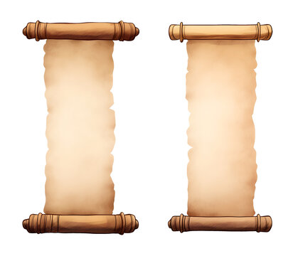 Ancient Chinese Paper Scrolls