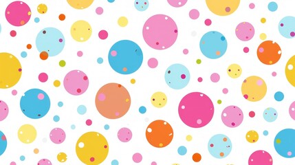 A colorful background of many different colored circles