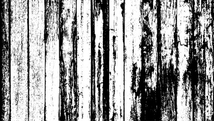 10-60. Wood board Texture Effect - Illustration. Black and white vector textures in scratch background.	