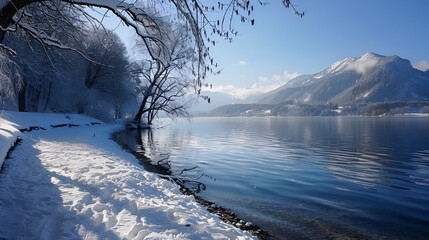Wintertag am Walchensee