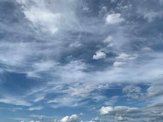 Fototapeta premium blue sky with clouds