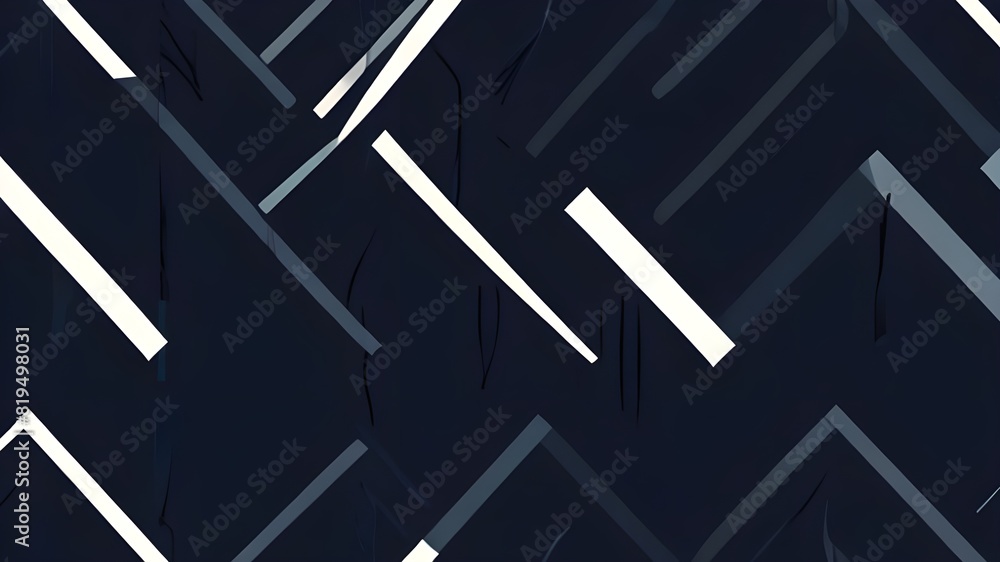 Poster geometric lines seamless pattern. simple vector texture with diagonal stripes, lines, chevron, zig z
