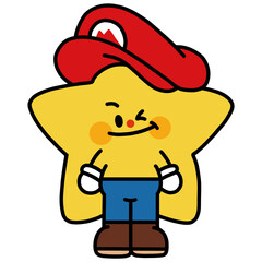 character of a mario man star