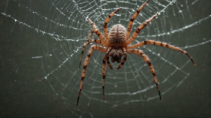 spider on a web