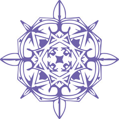 Beautiful mandala art, vector mandala design