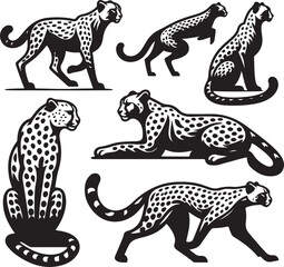 cheetah bundle vector