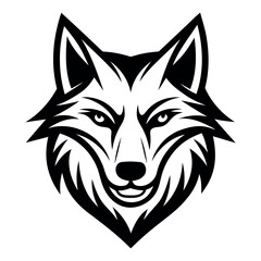 wolf head logo simple and modern design Wolf Vintage Logo
