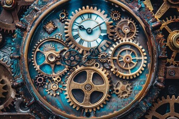 old clock mechanism