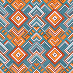 seamless abstract background with geometric elements