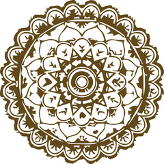 Beautiful mandala art, vector mandala design