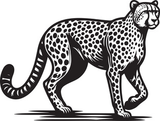cheetah vector ilastration