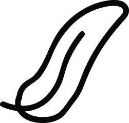 leaf Hand drawn illustrations in line art style