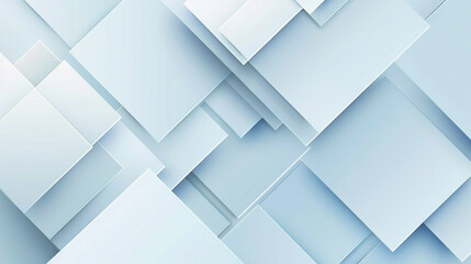 abstract soft blue square Mordan background.  white, blue color geometric background with copy space. Modern and minimal concept.
