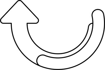 Label arrow design element vector outline