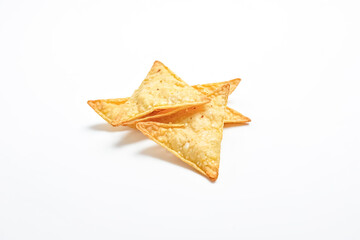 Fototapeta premium Close-up of crunchy tortilla chips