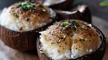 Explore the versatility of coconuts in culinary creations from savory to sweet