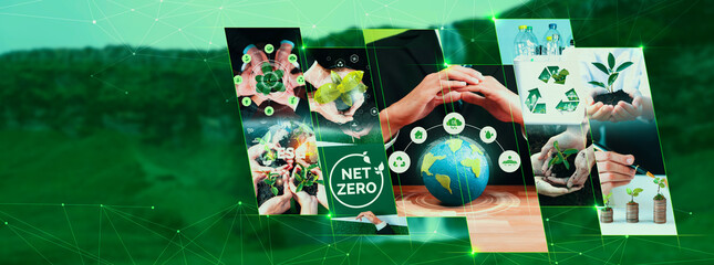 Green business ESG management tool to save world future concept model case idea to deal with bio carbon waste cycle data for better day of city life while building jobs, money, LCA tax and profit .