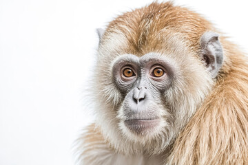 Obraz premium Close-up of a monkey's face