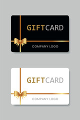Gift Certificate. Gift coupon. Discount coupon. Template for text. Template in flat style.