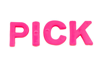 Pink Letters PICK isolate no white background.png