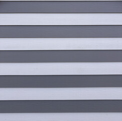 Striped patten background white and grey planks, shed or beach hut 