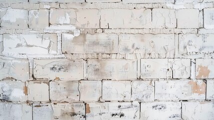 Fototapeta premium vintage texture of a brick surface of pale color for backgrounds or for wallpaper