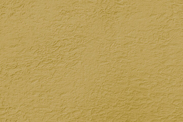 Texture of yellow rough plaster. Abstract design background.