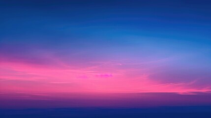 The sky resembles a galaxy with an array of clouds in shades of blue, purple, violet, and magenta. The cumulus formations create an artlike scene, with hues of electric blue and water AIG50