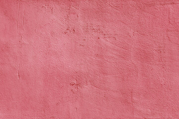 Texture of pink rough plaster. Abstract design background.