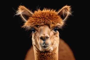 Obraz premium Mystic portrait of Alpaca, 