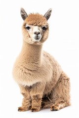 the Alpaca with copy space on right, 