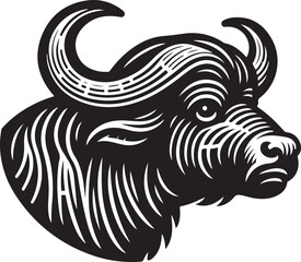 illustration of a bull