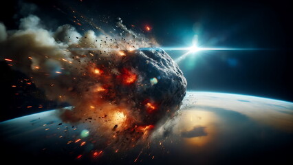 Astral Annihilation, The Explosive Demise of a Space Rock
