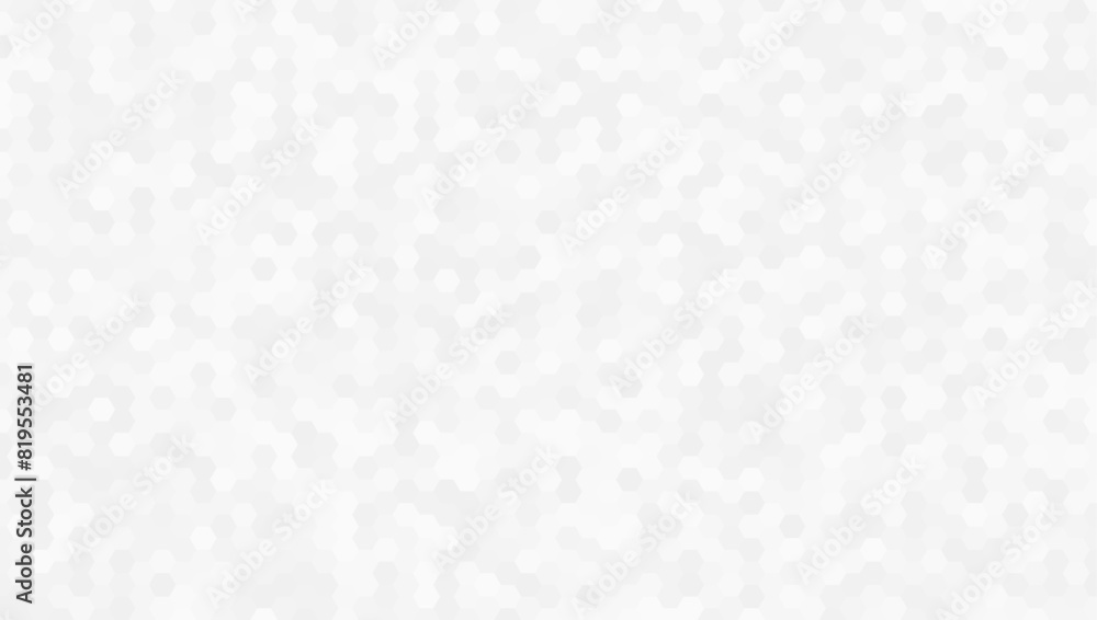 Poster abstract gray hexagon vector background