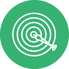 darts Flat Icon Design