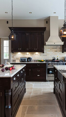 Bespoke kitchen design, country house and cottage interior design, English countryside style renovation and home decor idea