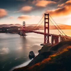 san Francisco's golden gate bridge