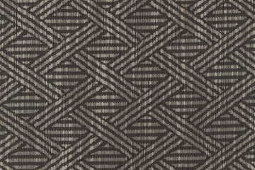 embroidered dark grey fabric print texture background close up, detailed light neutral color woven linen backdrop, furniture cloth textile material, modern cotton clothing weave pattern