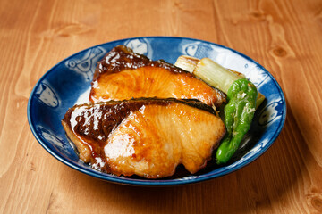 ぶりの照り焼き