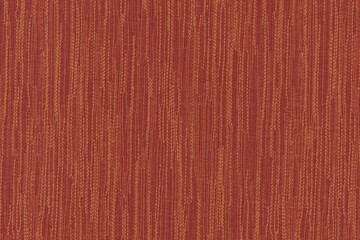 embroidered bright red orange fabric texture background close up, detailed light neutral color woven linen backdrop, furniture cloth textile material, modern cotton clothing weave pattern