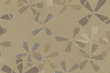 embroidered neutral beige fabric texture background close up, detailed light neutral color woven...