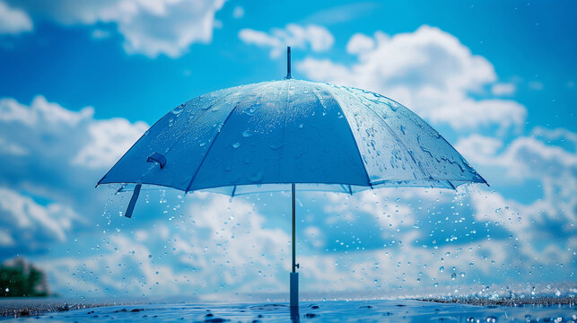 雨の日の傘