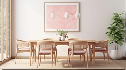 dining room with furniture.